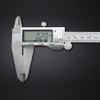 Electronic Digital Vernier Caliper Stainless Steel Measuring Tool 150mm Metric