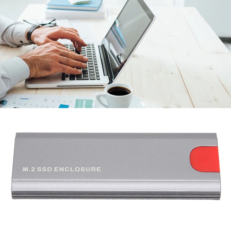 M.2 NVME SSD Enclosure 10Gbps High Speed Transmission PCIe NVMe