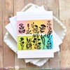 Waffle Flower Wild Flower Silhouettes Stamp Set