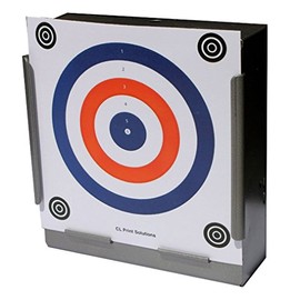 CL Print Solutions 275GSM 100 x 14cm 2 Colour Card Targets Air Rifle Pistol 14cm12