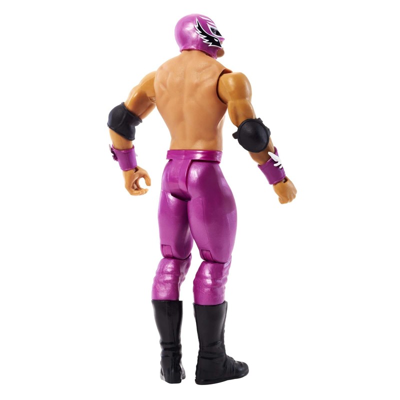 WWE Rey Mysterio Figura de acción, Posable 6 Pulgadas, Coleccionable