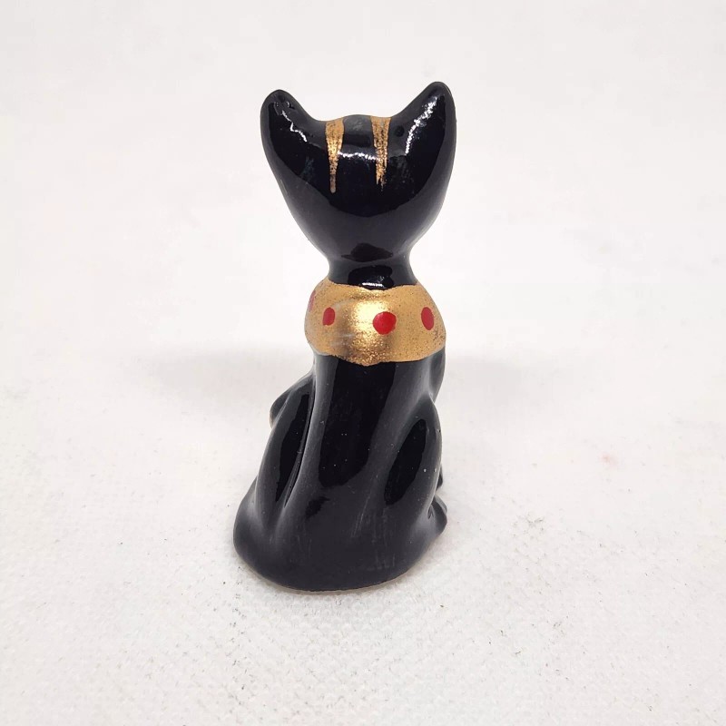 Unbranded Egyptian Cat (Porcelain) Miniature, Collectible, Gel Embed