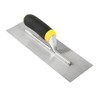 ZJNOTED plastering Trowel 12"X4" Carbon Steel Soft Handle plastering Trowel