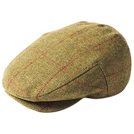 Failsworth Millinery Waterproof Porelle Flat Cap in Pattern 554, Size: XL (61cm)