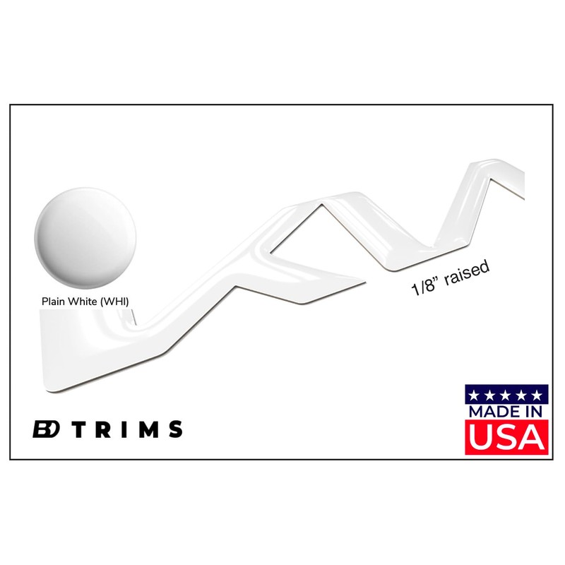 BDTrims Domed 3D Raised Letters Compatible with Telluride 2022-2023 Front