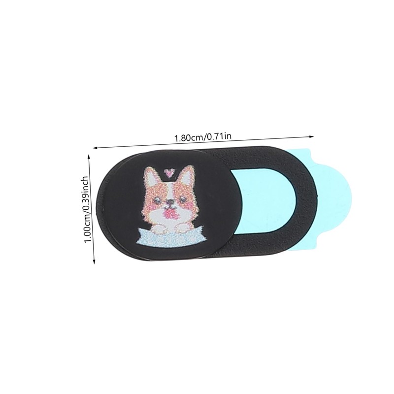 Operitacx 5Pcs Cat Pattern Webcam Cover Ultra Thin Privacy Protector