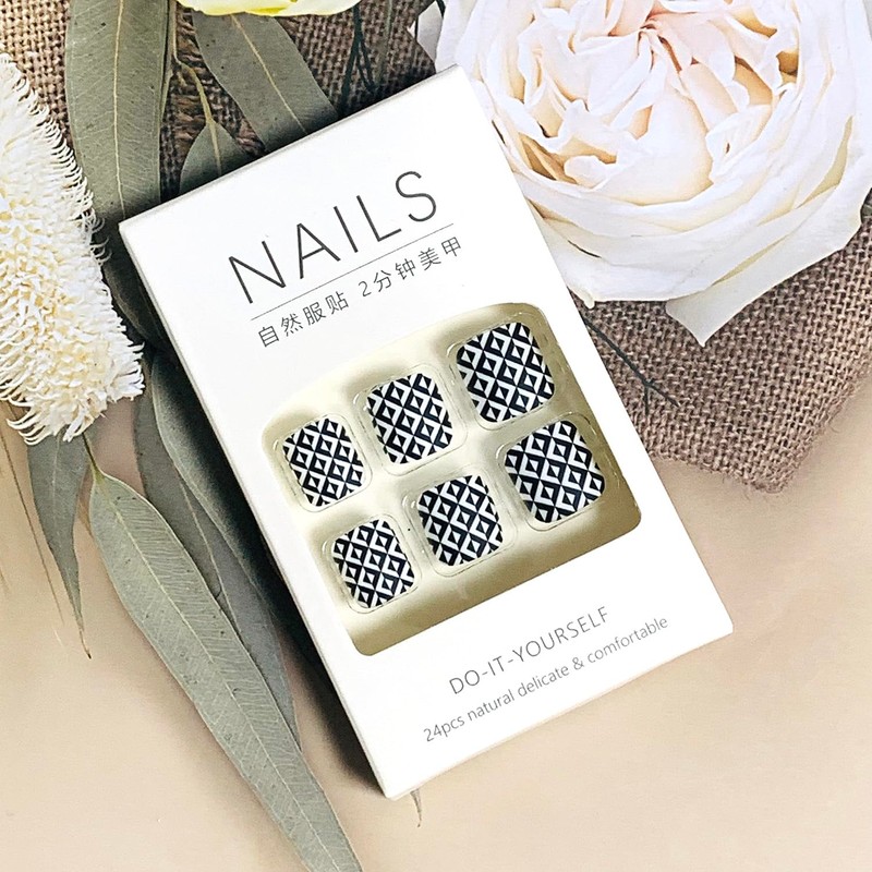 Press on Toenails with Designs Acrylic Fake Nails for Toe
