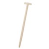 Rekord Spade Handle Made of Ash Wood with T-Shape, Total