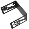 2pcs Metal Bookend Desktop Bookshelf Storage Book Documents Divider Craft