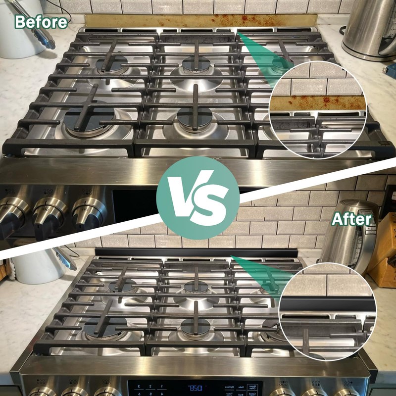 30" Stove Gap Filler, Kitchen Stove Gap Covers, Slide-in Range