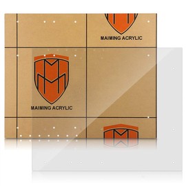 Acrylic Computer Overlock, PC Open Frame Testing Bench ATX Motherboard Transparent Acrylic Gaming Frame Longer Graphic Card Computer Case DIY Base Stand