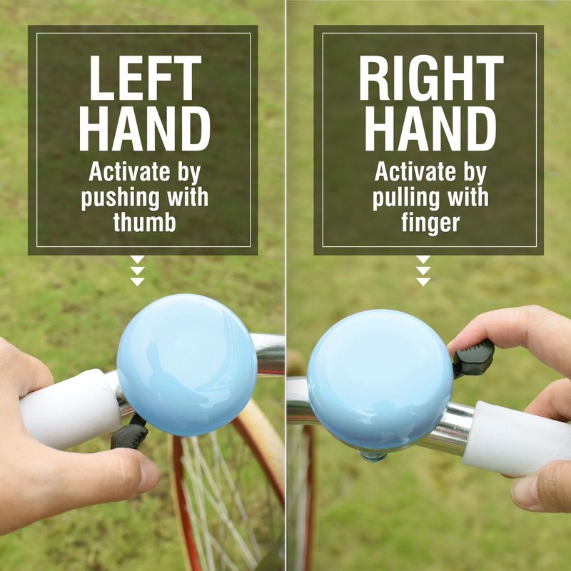 Marque Beach Cruiser Bike Bell (Blue)