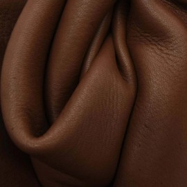 Unbranded American Deerskin Chocolate Dark Brown Premium Economy Craft Grade Full Hides - Craft, 11 - 13 Sq Ft