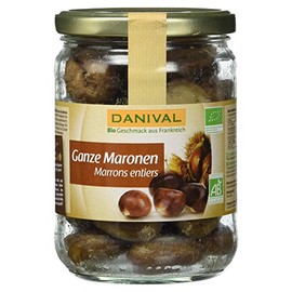 Danival Organic Chestnuts in Glass Pre-Cooked 320 g