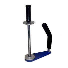 IDL Packaging W-410 Stretch Wrap Dispenser for Stretch Rolls up to 18” in Height with Adjustable Tension and Size of The Roll Core – Lightweight Shrink Wrap Film Holder with Comfortable Grip