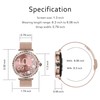 Pard 1.3 Inch Women Smart Watch with Sleep Detection, Heart