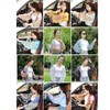 Sun Protective Shawl with Flared Sleeves Cooling Arm Sleeve Covers