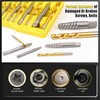 TOPEC Screw Extractor and Left Hand Drill Bit Set -