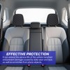 Hovom Car Headrest Cover, Soft Breathable Leather Front Seat Head