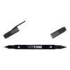 Tombow TWINTONE-33 Dual Tip Marker - Black
