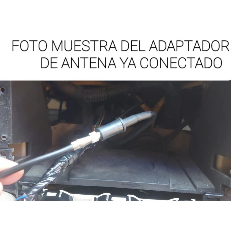 Adaptador Antena Estereo Cherokee Cheroki Años 2002 A 2007 Negro