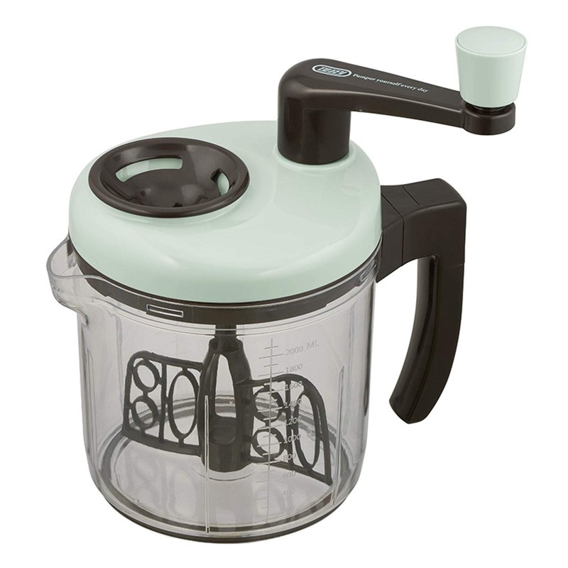 Toffy K-HC3-PA 3-Way Salad Spinner, K-HC3 (Pale Aqua), 3-Way Salad