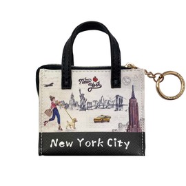 Girls & Women Fashion Cute Classic Elegant New York Souvenir Handbag-Style Pouch Coin Purse, JP-330131H, Souvenir