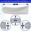 Pack of 2 drum fins for washing machine with the