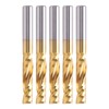 5pcs Professional CNC End Mill Metal Spiral Router Bit Milling