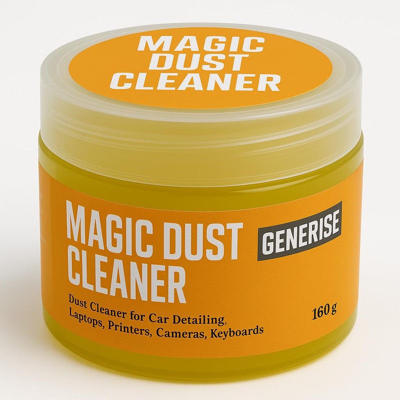 Generise Magic Cleaning Gel – Reusable Dust Remover Putty for