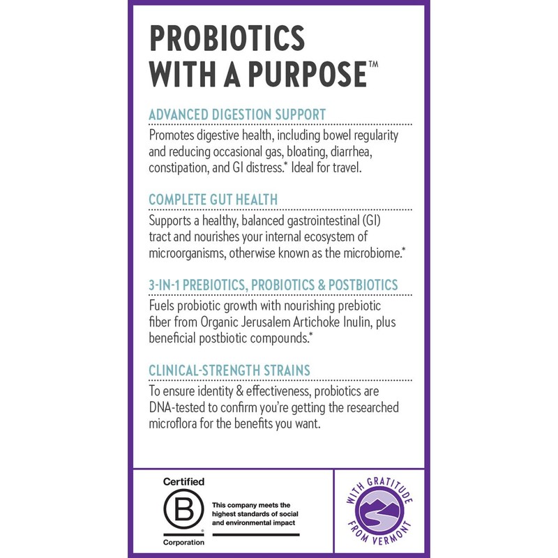 New Chapter All-Flora Probiotic for Advanced Digestion & Complete Gut