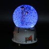 Yunir Snow Globe Music Box Crystal Ball with LED Light