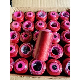 NICE FABRICS 50 Spools RED Sewing Thread Serger Overlocker Quilting T27 Quality 6000 YDS Cone