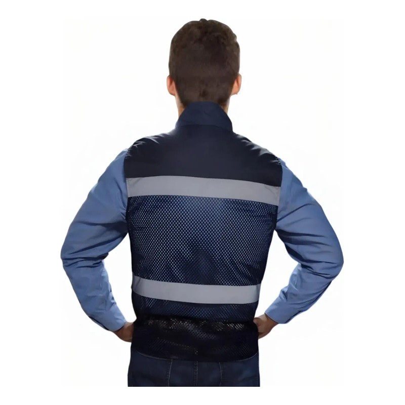 Chaleco Ejecutivo Reflejante Seguridad Industrial Ligero