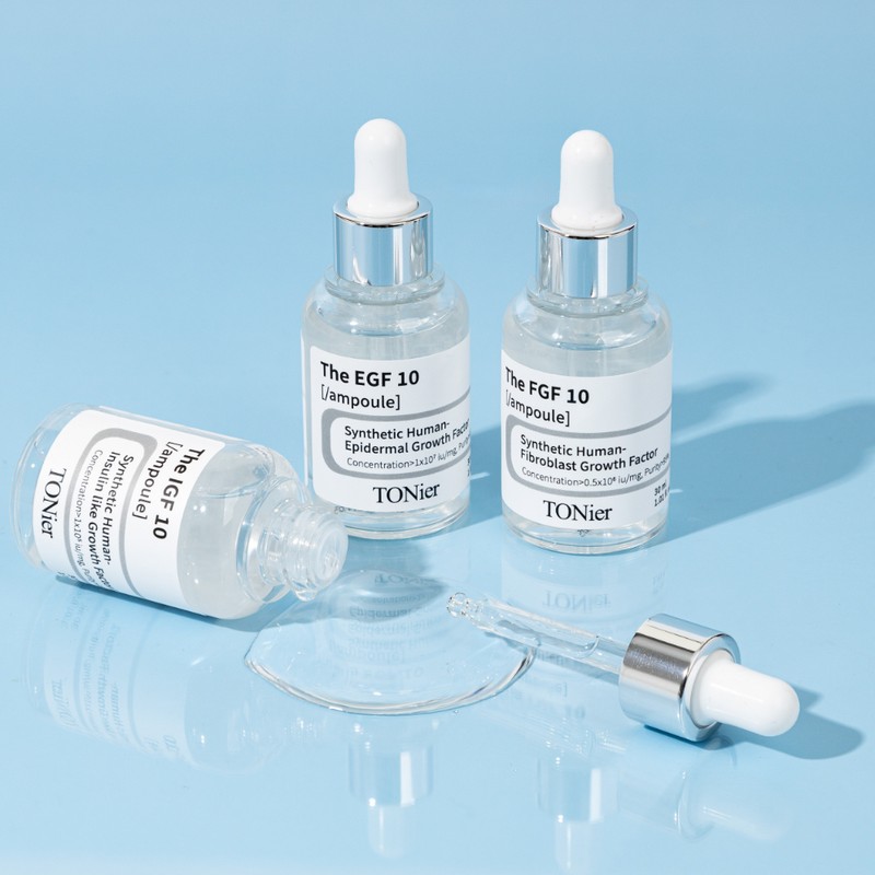 tonier Tonyer EGF & FGF active ampoule 10ppm 30ml 2pcs.