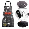 BNQL Chef Daddy Apron for Dad Chef Gift Dad Kitchen