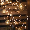 50Ft Outdoor Patio String Lights, G40 Clear String Lights with