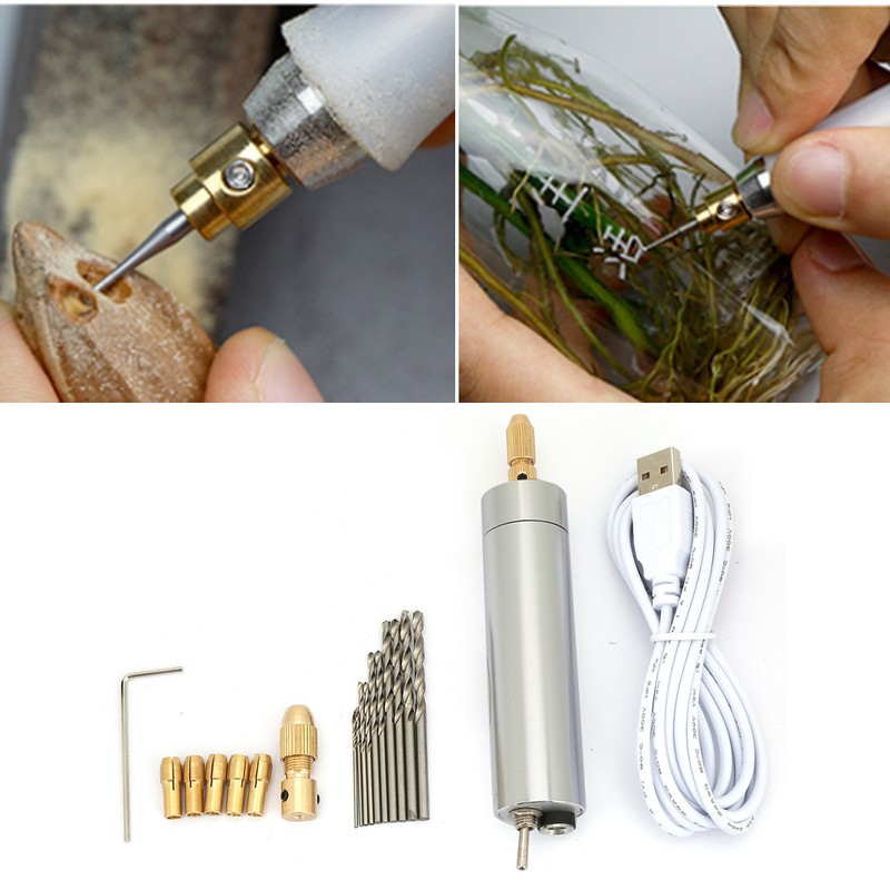 Electric Mini Drill Grinder Adjustable Speed Polishing Engraving Grinding Pen