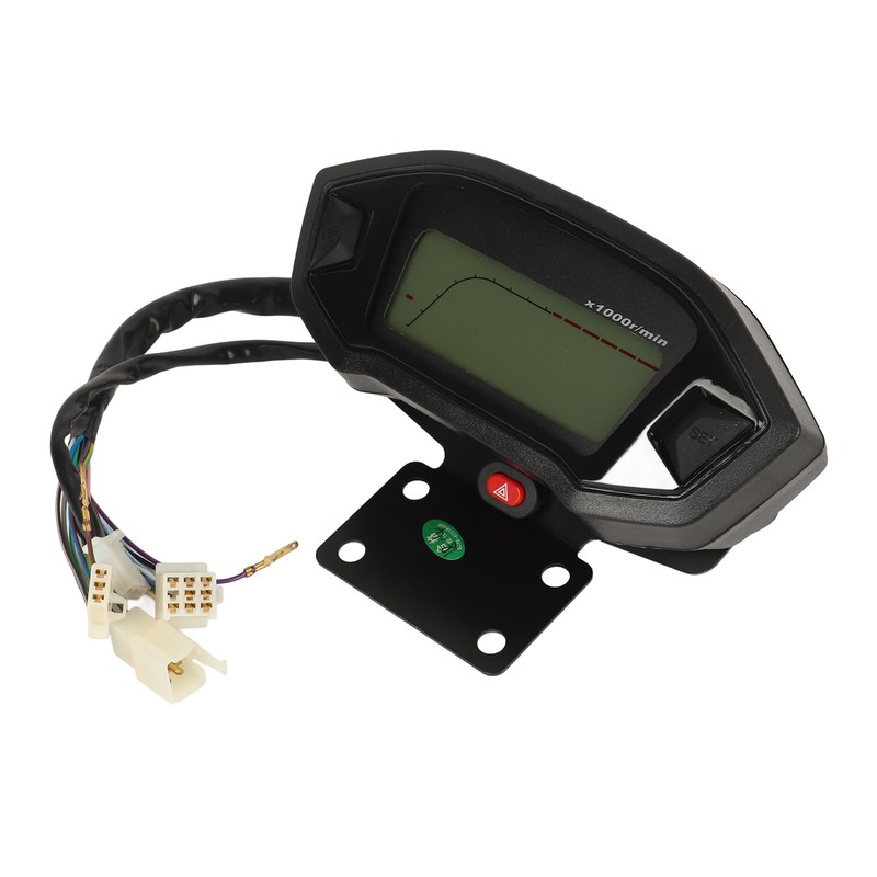 Motorcycle Speedometer LCD Digital Tachometer Odometer for 110cc 125cc 150cc
