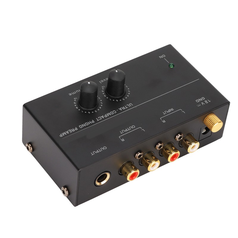 PP500 Phono Preamp Low Noise Stereo RCA Input RCA Output