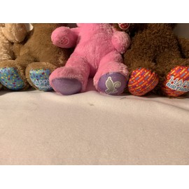 Weighted stuffed animal, weighted plush teddy bear with 4 lbs, birthday, butterfly, camo