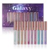 10 Colours Liquid Eyeshadow Set, Colourful Shimmer Glitter Metal Eyeshadow,