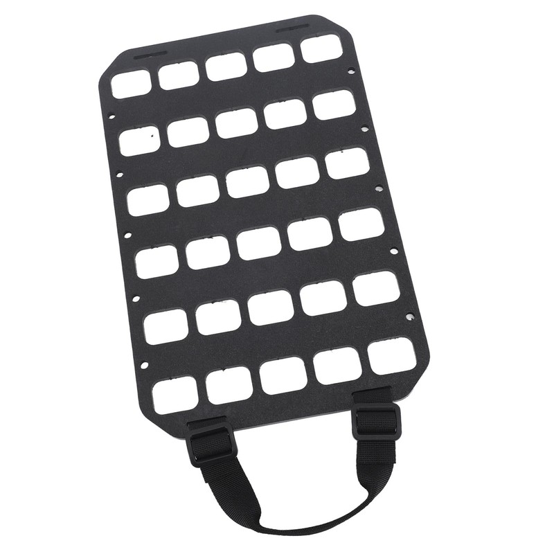 Molle Panel Black with Handle PP Fixed Holes Design Molle