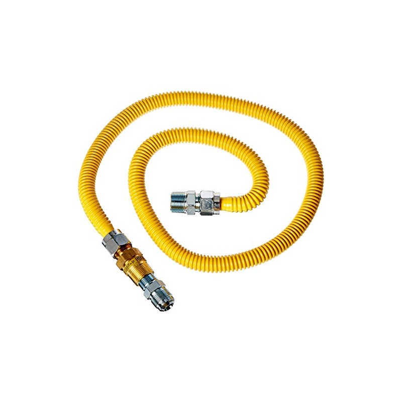 BrassCraft PSC1107 K5 Safety PLUS Gas Installation Kit for Range,