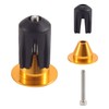 1 Pair Aluminum Bar End Plugs for Bicycle Handlebar -
