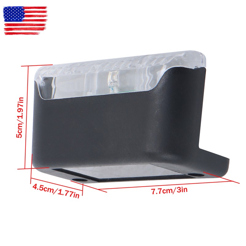 handdo Solar Step Lights for Outside Solar Stair Lights Outdoor