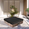 Fire Pit Cover Square for In Ground Firepit,420D Oxford Waterproof