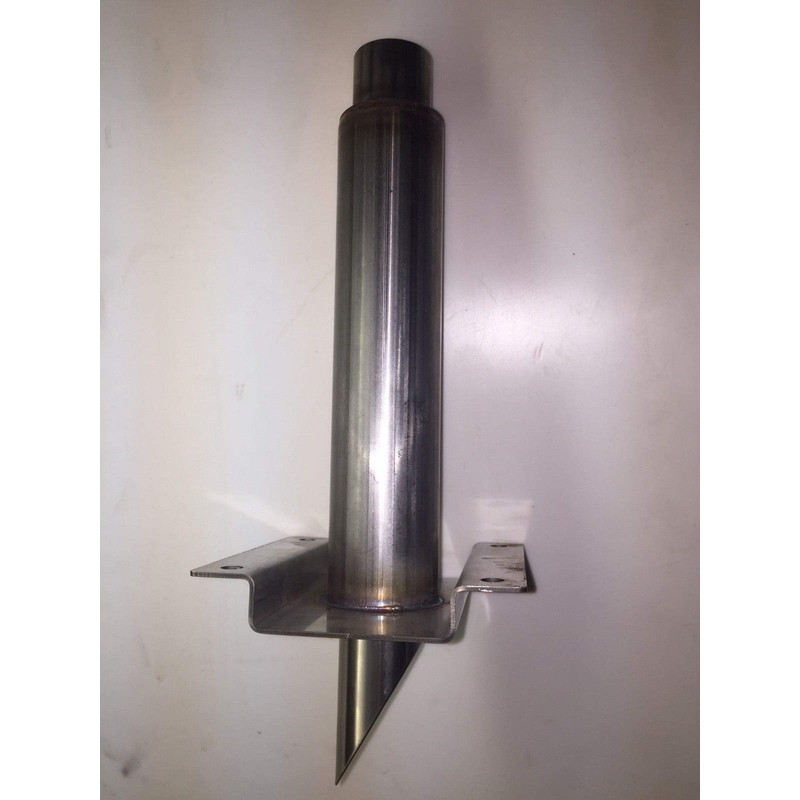 GenExhaust Universal generator exhaust system double layer wall attachment for