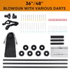 Hbpanan Blow Dart Gun - 36" Blowgun Hunting Kit, 3-Tube