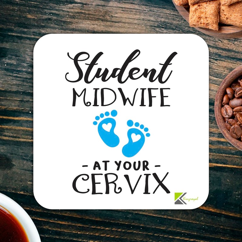 CS971 Student Midwife - at Your Cervix Novelty Funny Coffee